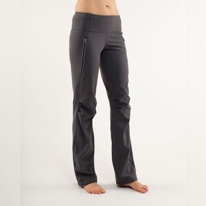 Lululemon | Heathered Coal Run Free Pants